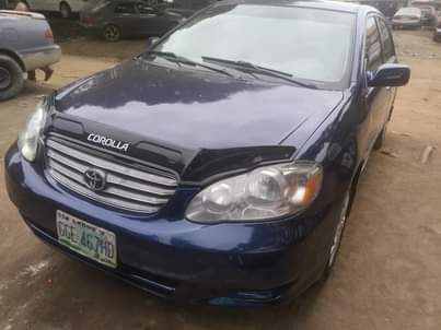 A picture of Toyota Corolla 2004 Price 3.8M Location Ikeja Contact 09067100690 Buyer