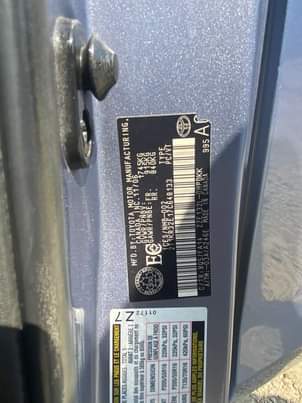 A picture of Toyota matrix 2007