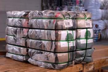 clothing bales