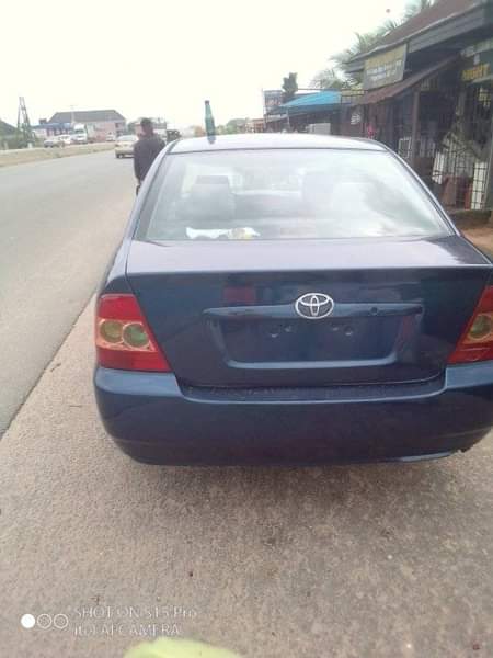 A picture of A clean Toyota Corolla car is now in the market