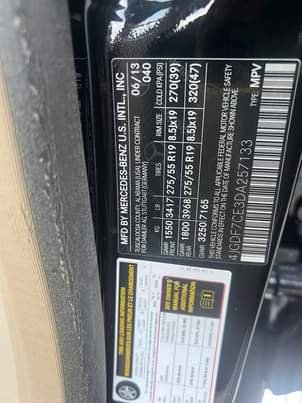 A picture of MB GL450