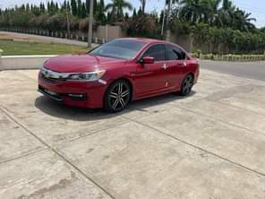A picture of FOREIGN USED HONDA ACCORD SPORT 2016 MODEL WITH ORIGINAL CUSTOM