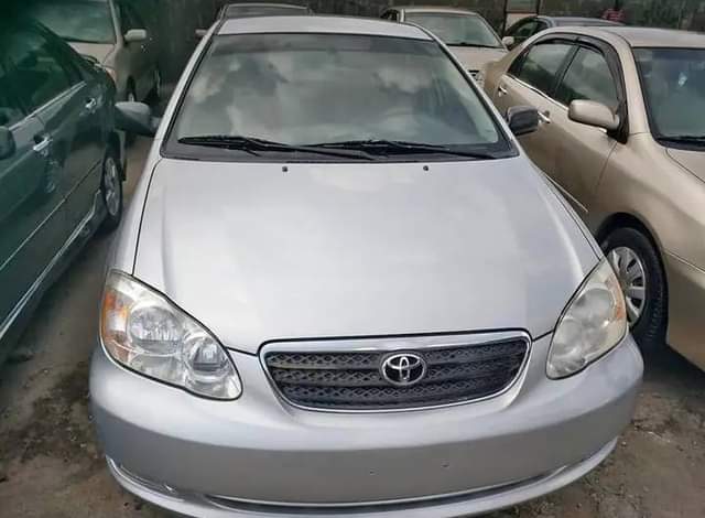 A picture of Tokunbo 2006 Toyota Corolla This vehicle is in good condition