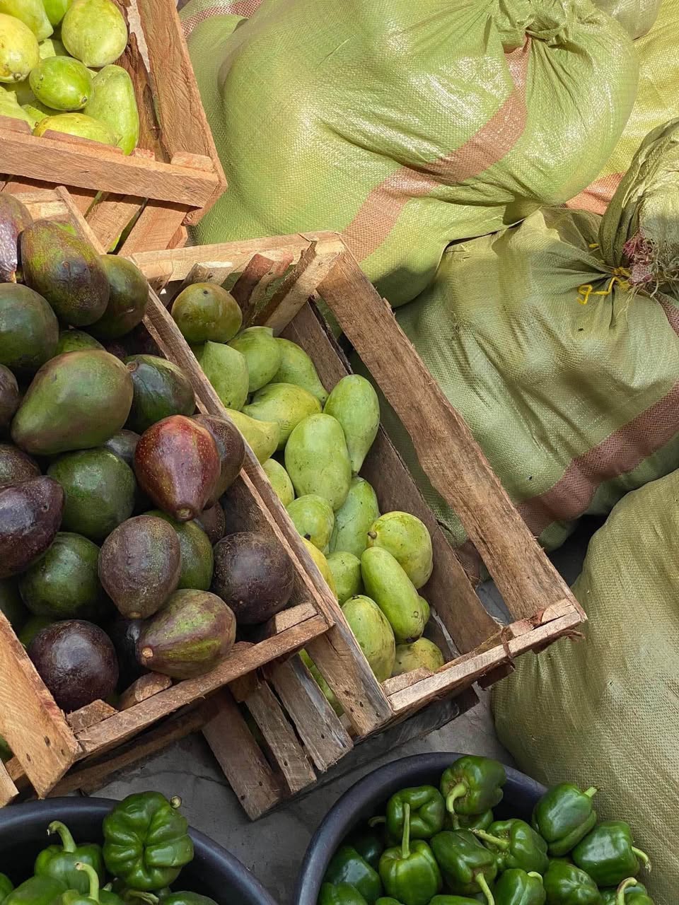 A picture of Fresh vegetables