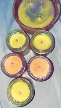 A picture of Scented and insect repellent candles