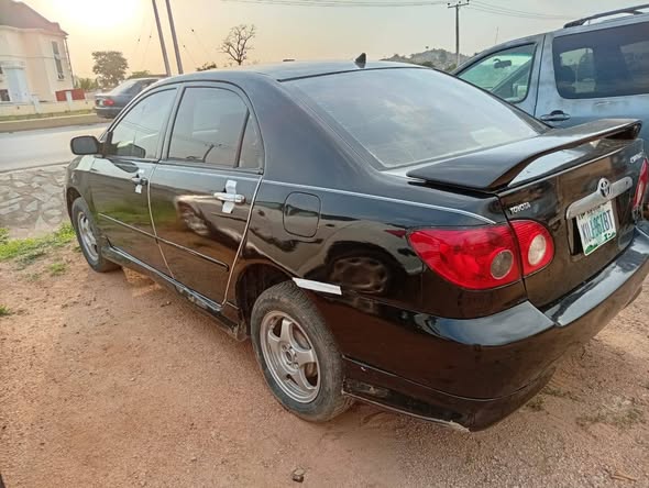 A picture of Distress sale Toyota corolla S 03 model neatly painted on
