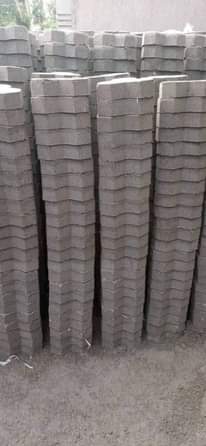 A picture of pavers