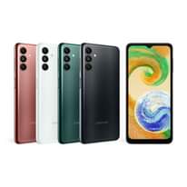 A picture of Samsung phones on credit Essimu ku beeyi yakausasula nga bwokozesa