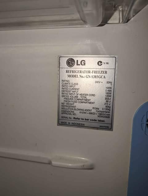 A picture of Fridge Lg