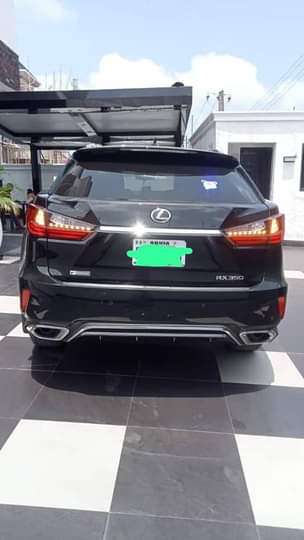 A picture of Few months registered 2018 Rx350 F sport pure first body