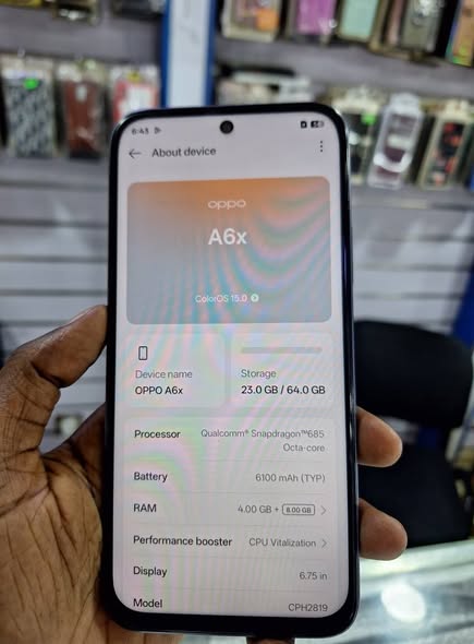 A picture of Oppo A6x 5g 64gb
