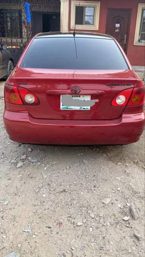 A picture of 2004 Corolla Perfect 100 percent 4 2m last Agent commission