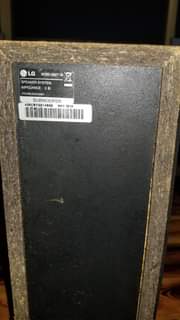A picture of LG subhoofer