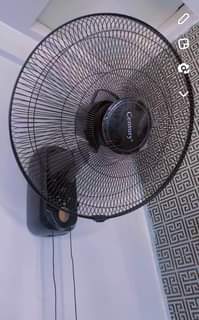 A picture of Century 18 Inches Rechargeable Wall Fan FRCB 40 Black