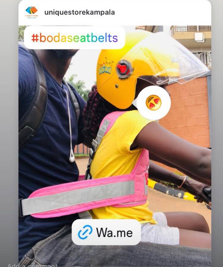 A picture of HOW SAFE IS YOUR CHILD ON THAT BODA TO OR
