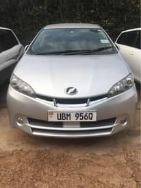 A picture of TOYOTA WISH NEW MODEL 7 Seater Black interior 33 Millions