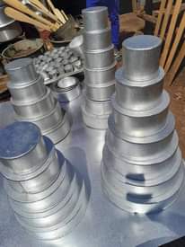 A picture of baking tins