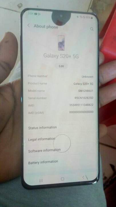 samsung s20