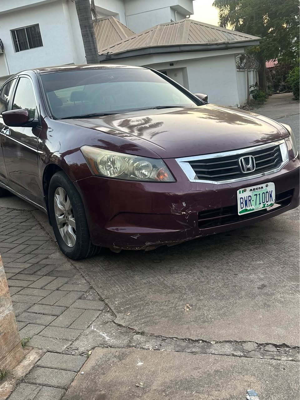 A picture of DISTRESS HONDA ACCORD 2009 MODEL 