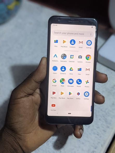 A picture of Google pixel 3A gb 64