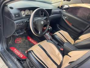 A picture of This is Toyota Corolla 2004 model fully pimped to taste
