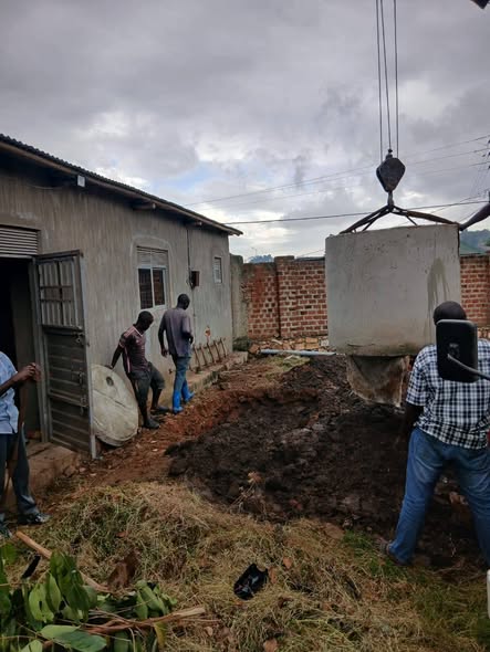 A picture of Biodigester septic toilet 1 5m