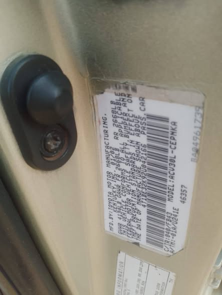 A picture of Toyota camry