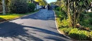 A picture of Tar surfacing and Brick paving