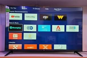 A picture of 43 Syinix Android12 Smart TV Designed by infinix Mobile