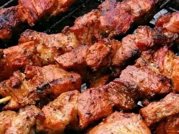 A picture of Spicy fried or roasted pork
