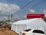 A picture of 100 seater ordinary tent