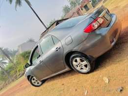 A picture of 2011 MODEL TOYOTA COROLLA SPORTS RAW FIRST BODY NEATLY USED
