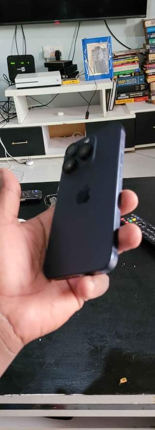 A picture of Iphone 15 pro 256 duos all warranty services Excellent 4m