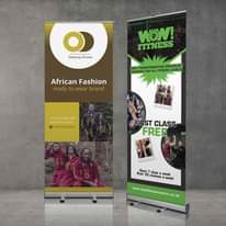 A picture of Roll up banners
