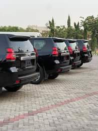 A picture of 6 units brand New 2023 prado V4 with Zero miles