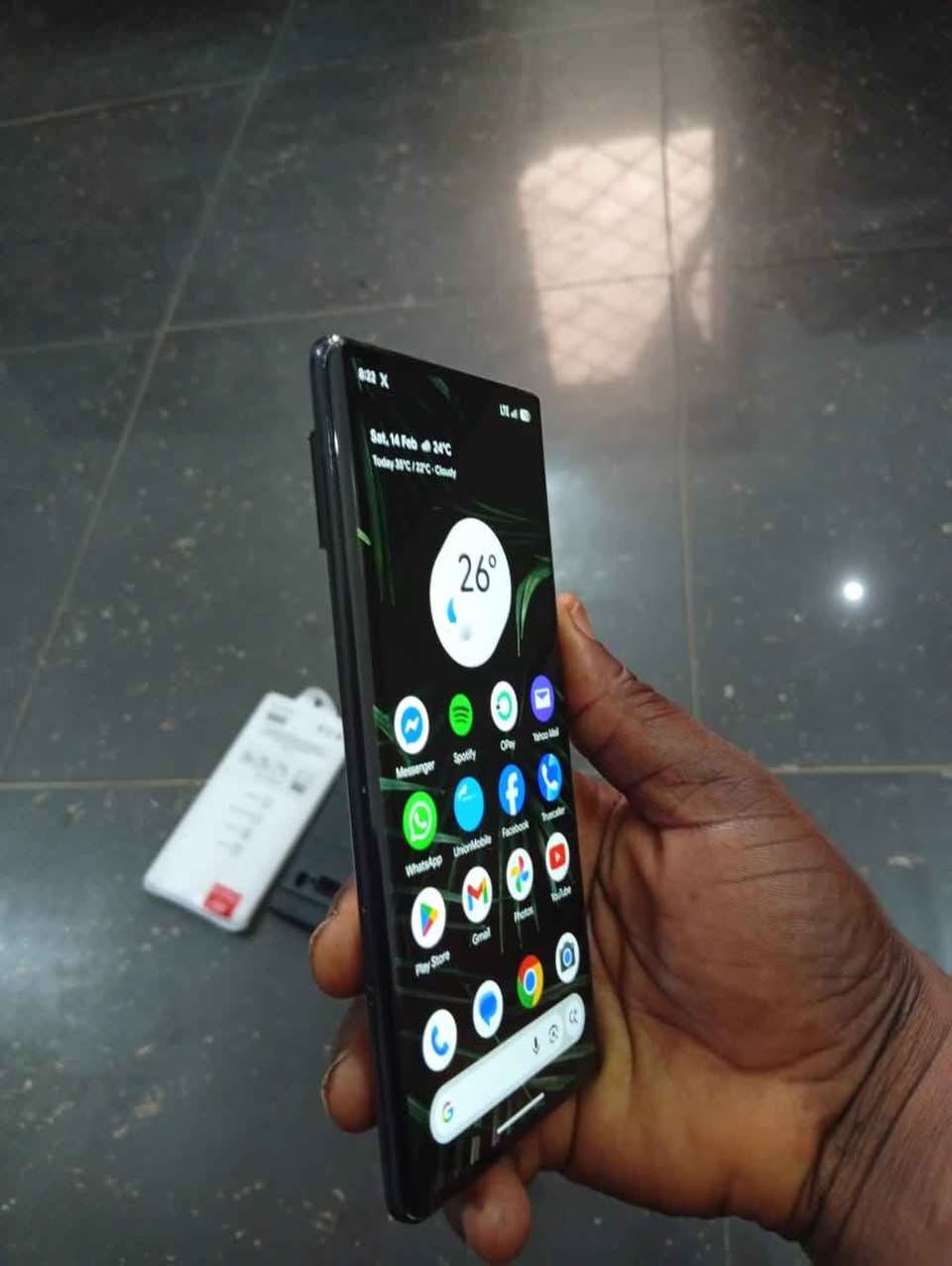 A picture of Google pixel 6 pro 12 GB RAM 128 GB ROM