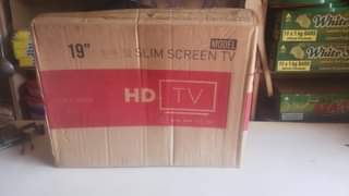 A picture of LG tv slim screen free to air digital