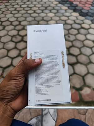 A picture of Google pixel 6 pro full box 128gb