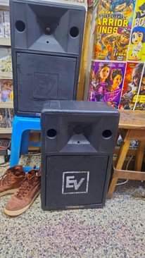 A picture of Ev speakers