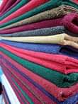 A picture of Wall to wall woolen carpets
