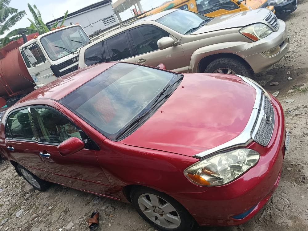 A picture of 2004 Toyota Corolla sharp Call me on 08036538811