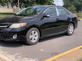 A picture of Toyota Corolla 2010 upgraded to 2012