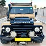 A picture of Land Rover Defender 130 Series reg DQ