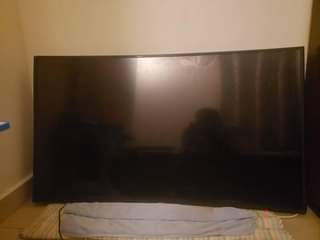 A picture of Samsung curved UHD inch 55