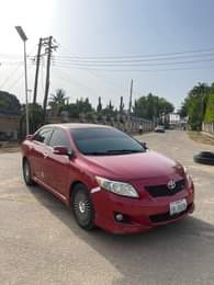 A picture of Toyota Corolla 2010 model Loc Kaduna kadun Price 6 7