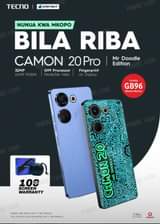 A picture of Camon 20 gb 256 ram 16