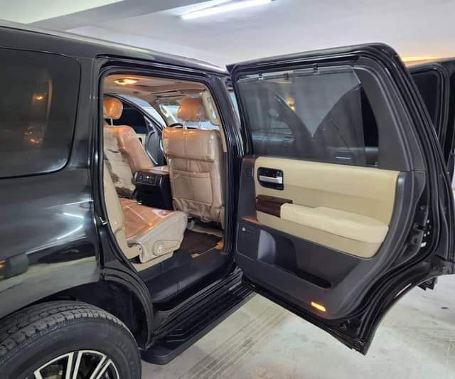 A picture of 2008 Sequoia upgraded to 2020 model with complete documents going