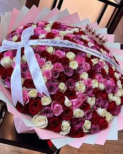 A picture of Flowers and money