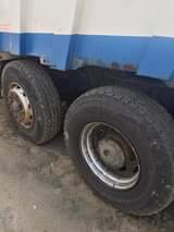 A picture of Benz dumper truck