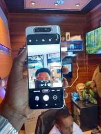 A picture of Samsung A80 128gb 8gb ram dual sim